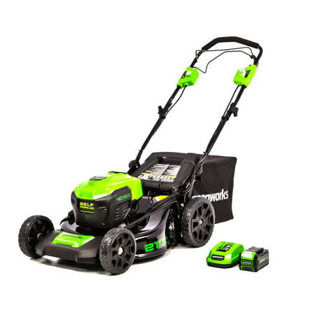 Greenworks 21-inch 40V Brushless Self-Propelled Lawn Mower (Walmart / Walmart)