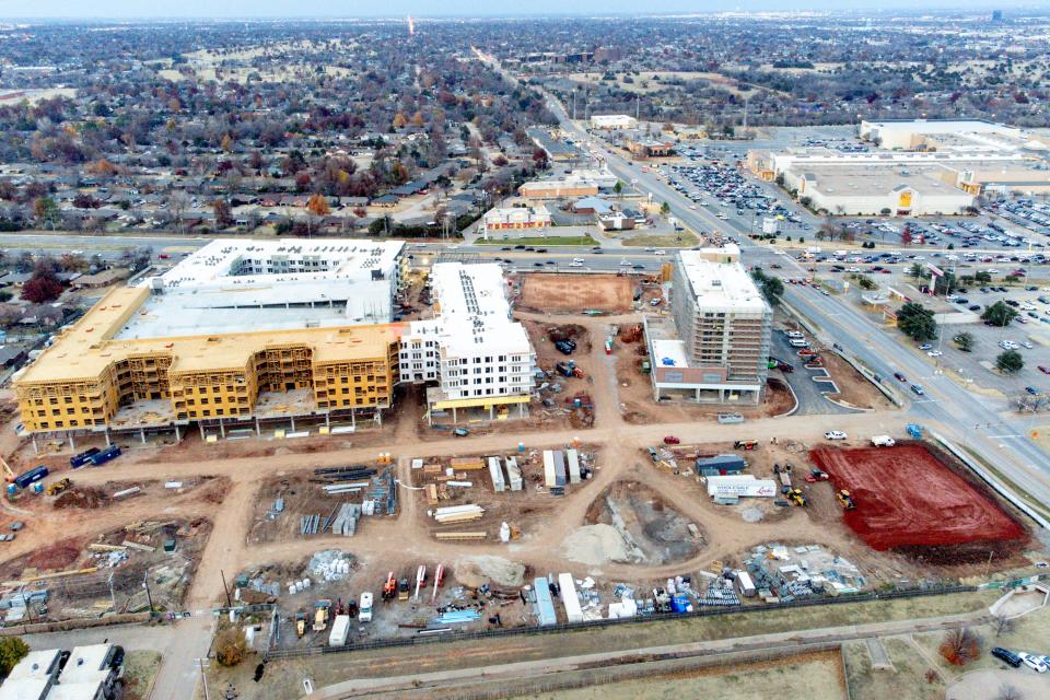 OAK, an ambitious mix of housing, offices, retail, restaurants and a hotel, is rising up in northwest Oklahoma City without benefit of tax increment financing.