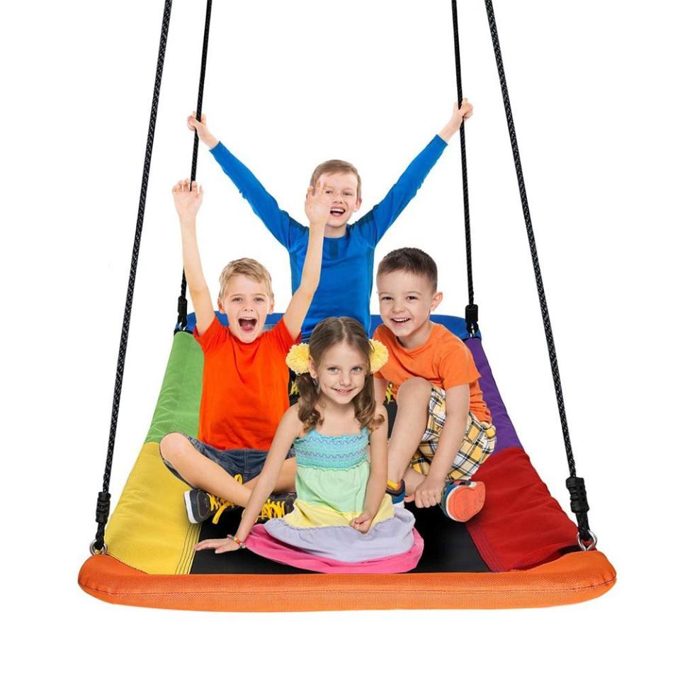 9) 60-Inch Platform Tree Swing