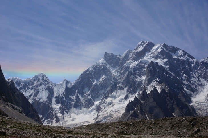 Himalayan mountain in Pakistan climbed by Ian Welsted. 