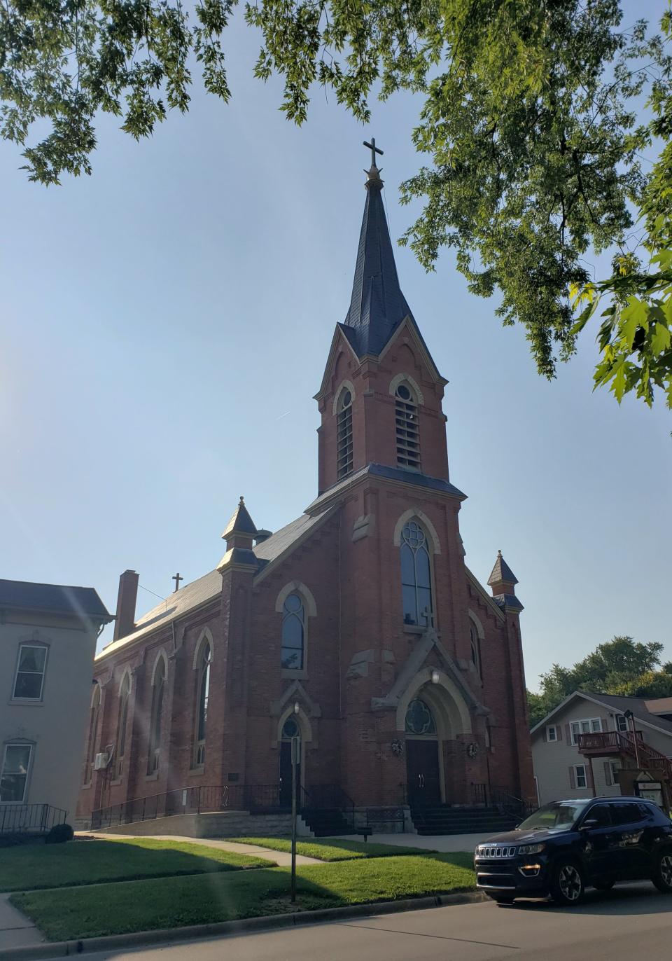 St. Alphonsus Catholic Church in Deerfield was founded in 1864.