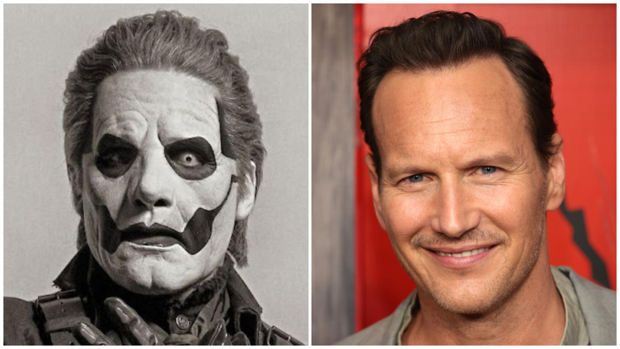  Papa Emeritus and Patrick Wilson. 