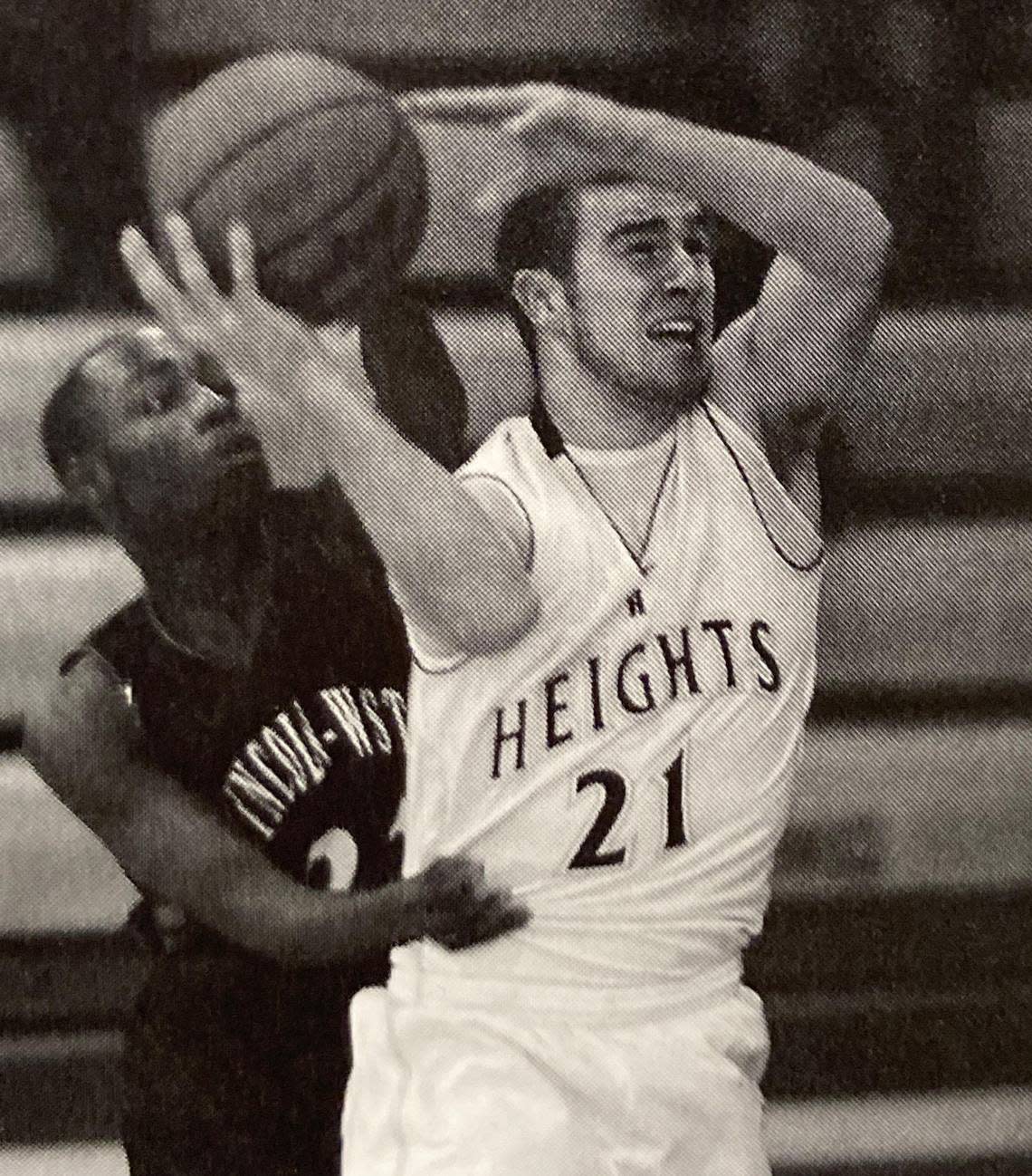 Travis Kelce was a four-sport star at Heights High, playing basketball, baseball, hockey and football.