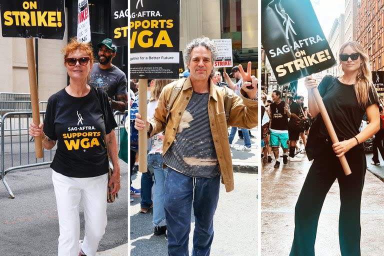 Susan Sarandon, Mark Ruffalo y Olivia Wilde