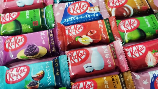 Japanese Kit Kats.