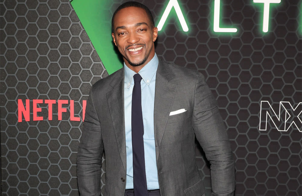 Anthony Mackie will make his directorial debut with 'Spark' credit:Bang Showbiz