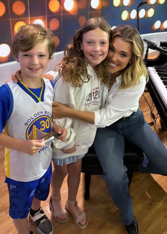 <p>Savannah Guthrie/Instagram</p> Savannah Guthrie kids and Rachel Platten