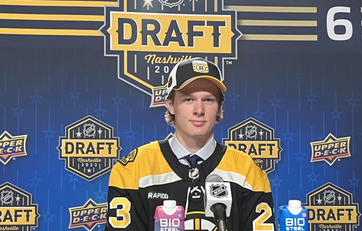 Son of Wild coach Darby Hendrickson selected by Bruins in fourth round of NHL draft picture