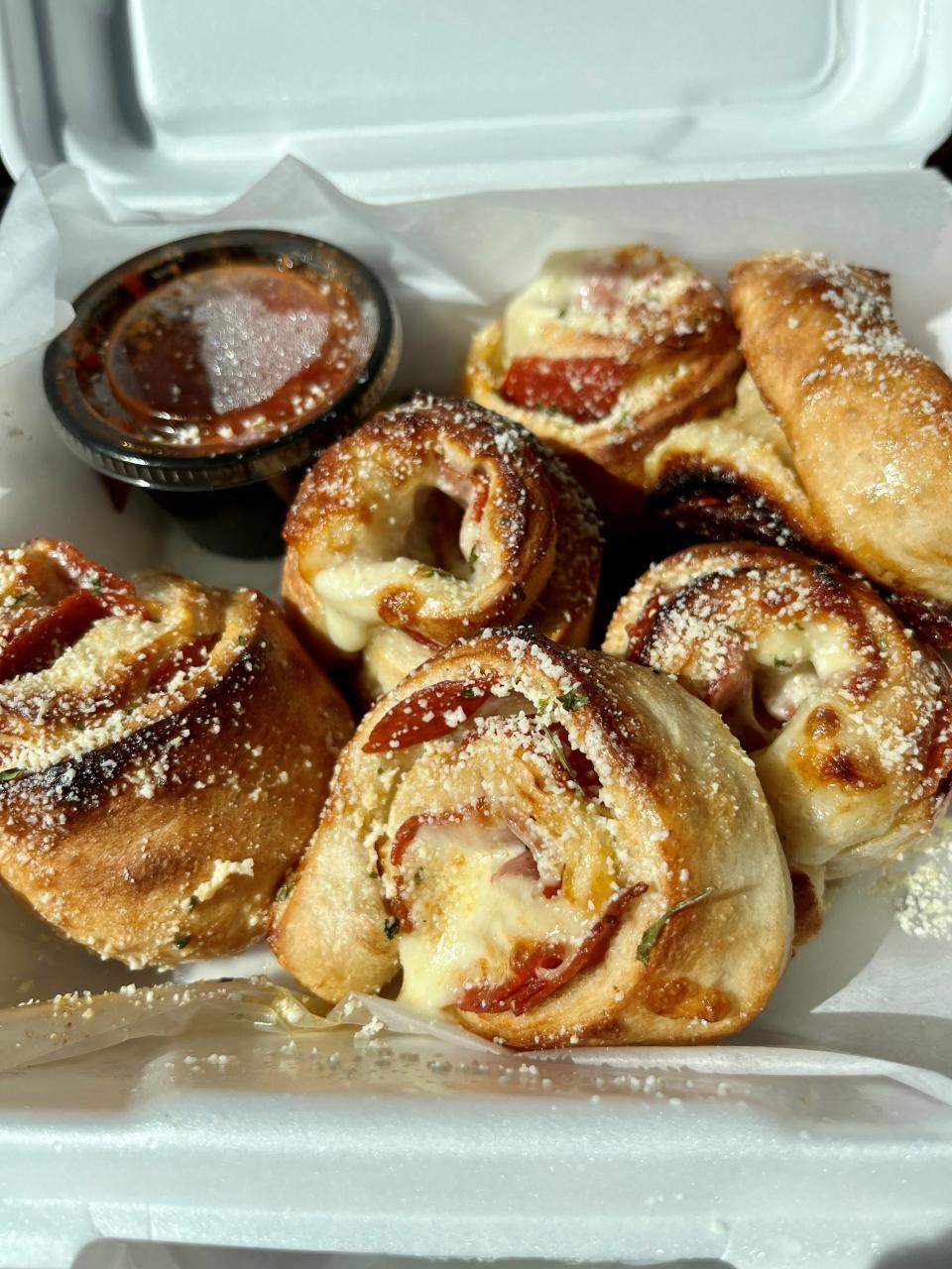 Pepperoni rolls from Uncle Rico's in Fort Myers