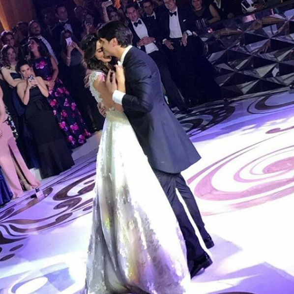 Ximena Navarrete tuvo una boda de ensueño