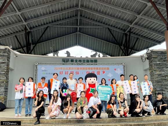 台北家扶中心2024年兒童保護宣導。（台北家扶中心提供）