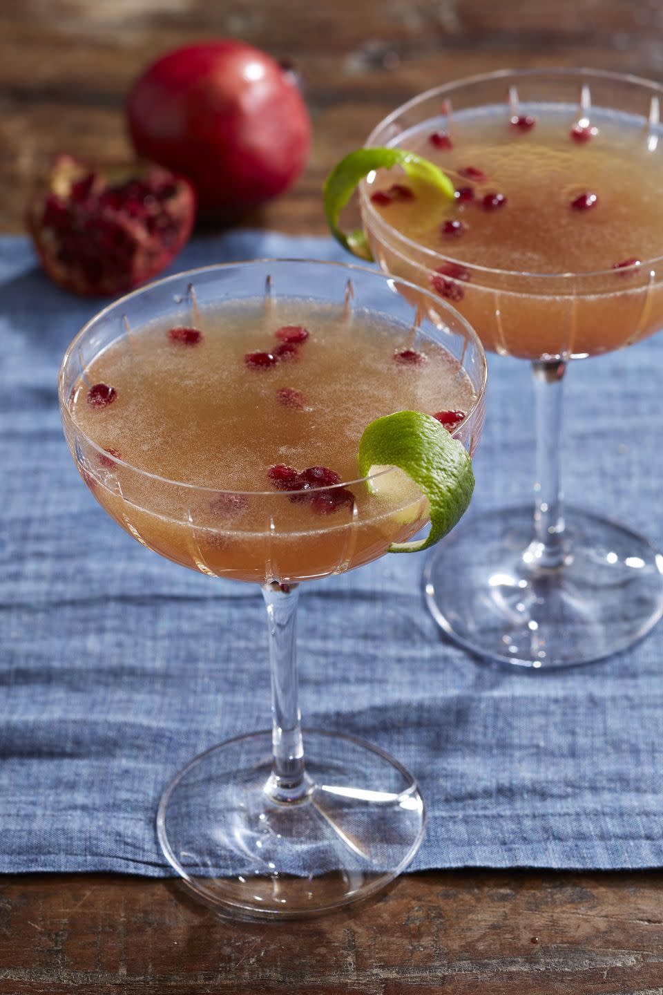 12) Pomegranate French 75