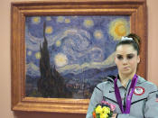 McKayla Maroney is not impressed with Van Gogh.