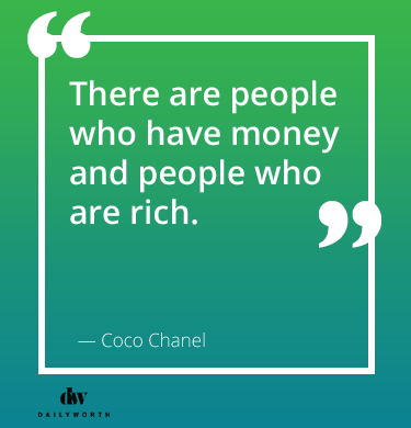 rich people with money quotes