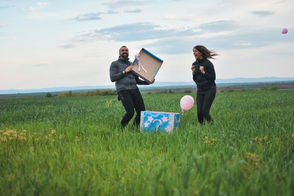 Gender reveals have become hugely popular in recent years. (Getty Images)