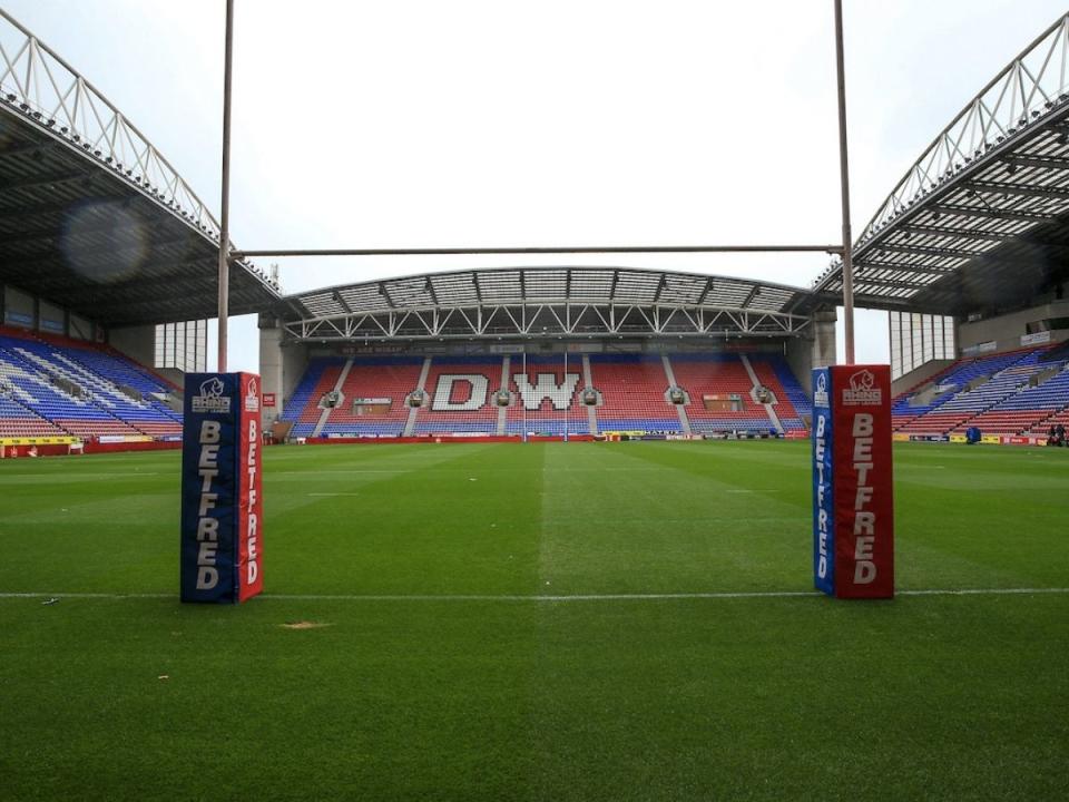 DW Stadium Wigan Warriors Credit: Alamy