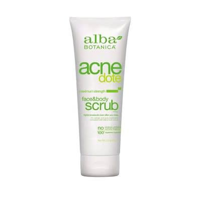 Acnedote Maximum Strength Face & Body Scrub