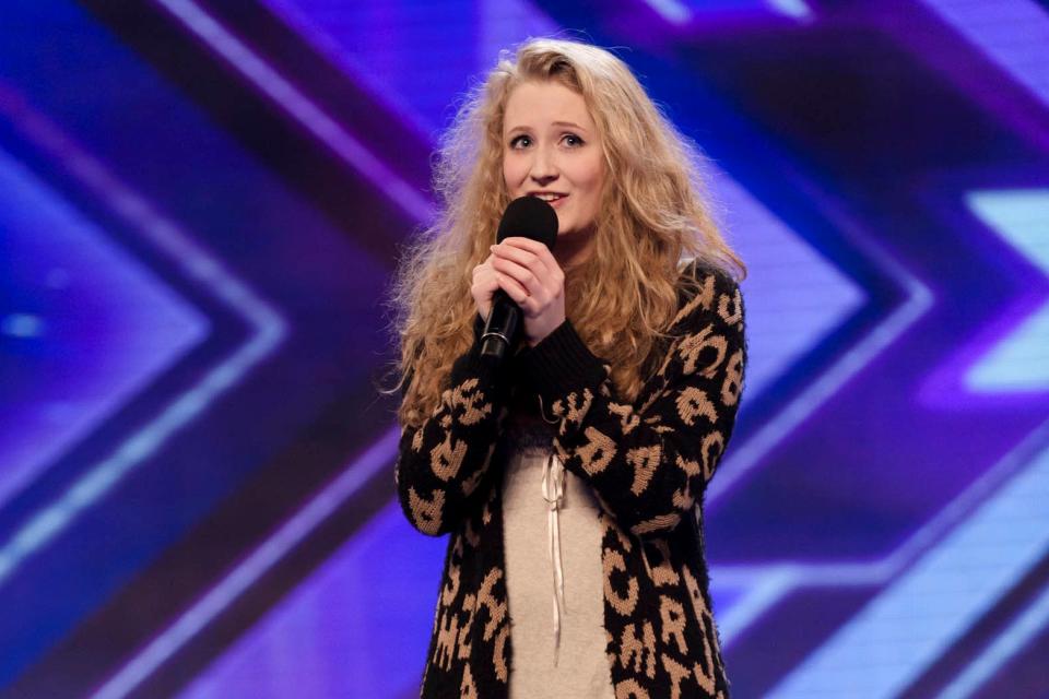 She shot to fame on The X Factor as a teenager (ITV)