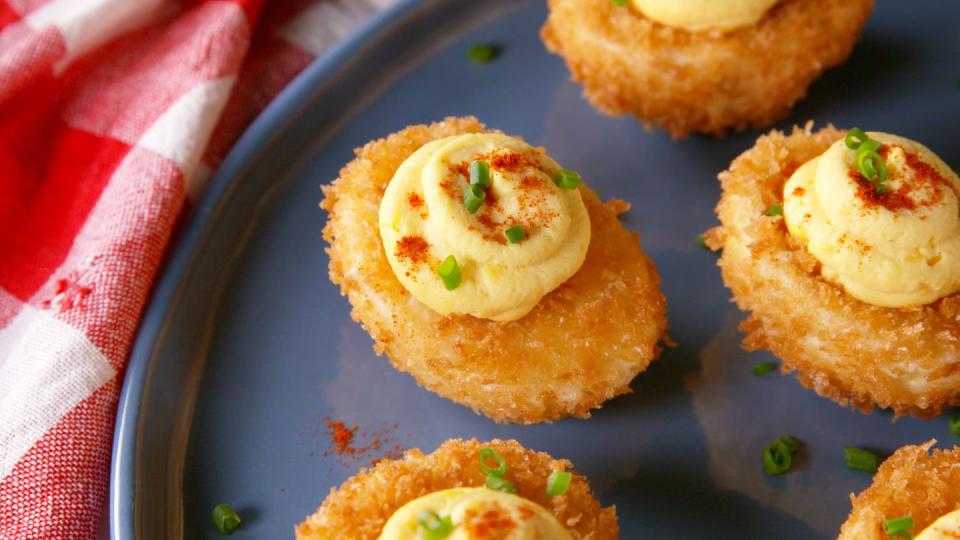 Fried Deviled Eggs