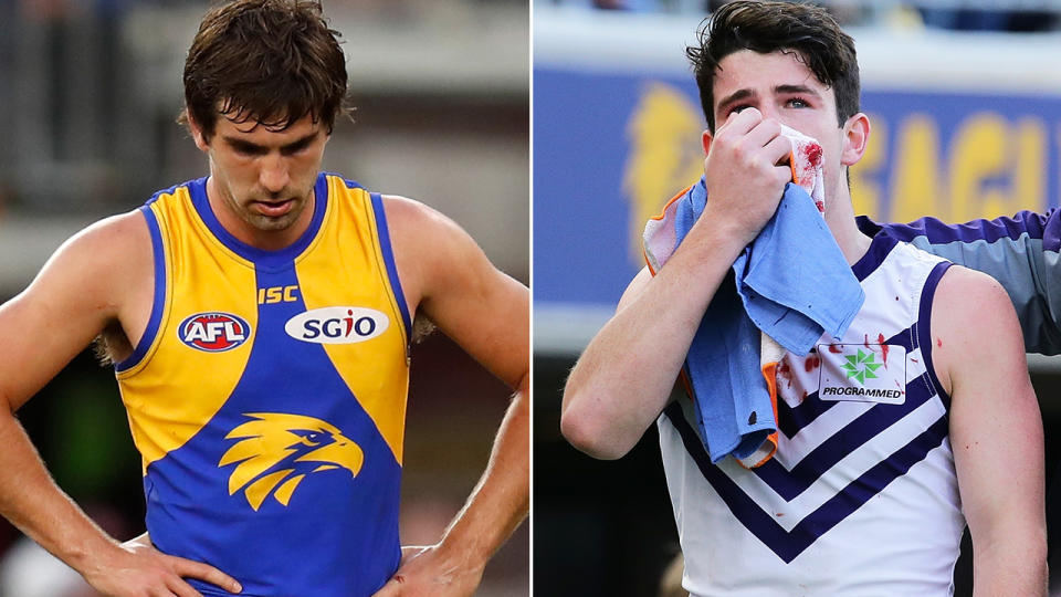 Did Andrew Gaff and Andrew Brayshaw actually play golf? Image: Getty