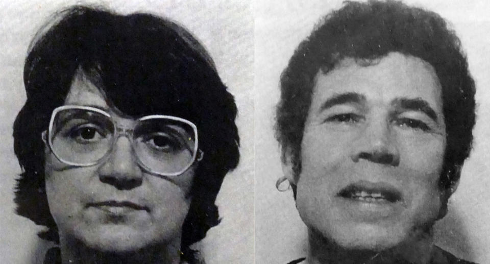 Rose and Fred West. (Photos by Universal History Archive/ Universal Images Group via Getty Images)
