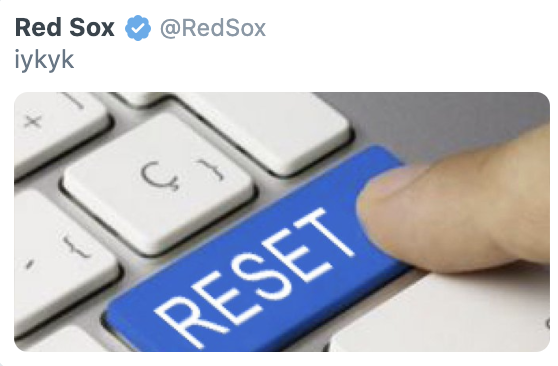 Red Sox on Twitter: Thought you should wake up to a tweet telling