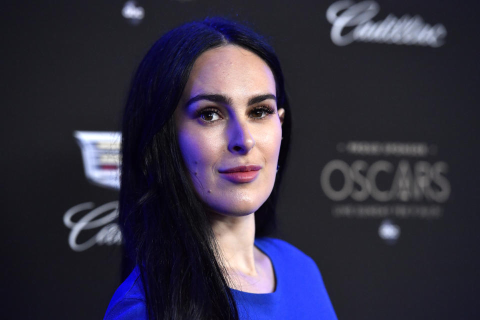 Rumer Willis posted a video of herself receiving an EmSculpt Neo treatment at Le Jolie Med Spa in West Hollywood. (Photo: Frazer Harrison/Getty Images)