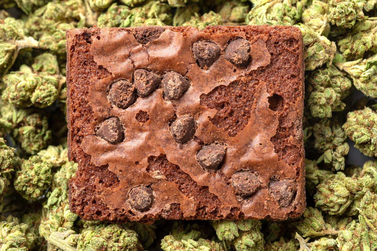 A high school cheerleader in Michigan allegedly brought marijuana-laced brownies to school. (Getty Images)