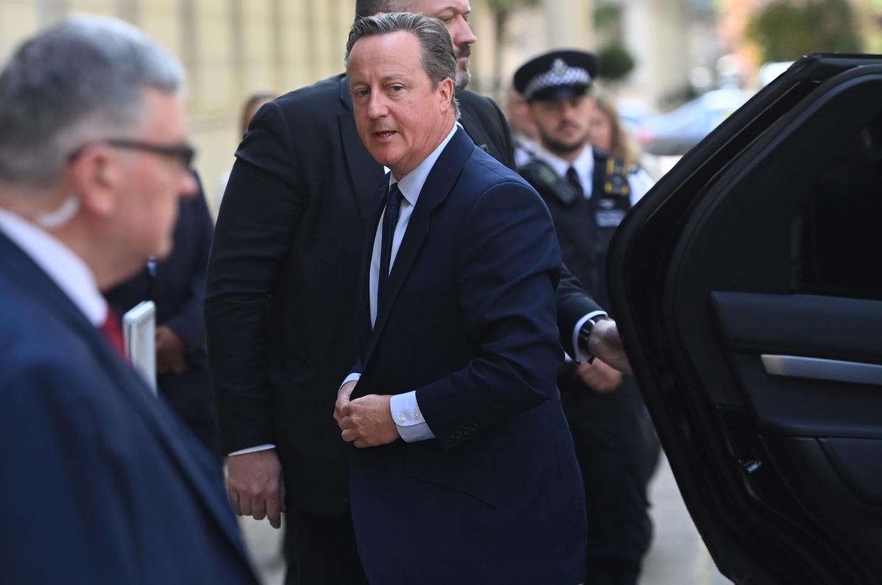 Cameron is expected to be questioned about his government's resilience and preparedness between 2010 to 2016 (EPA)