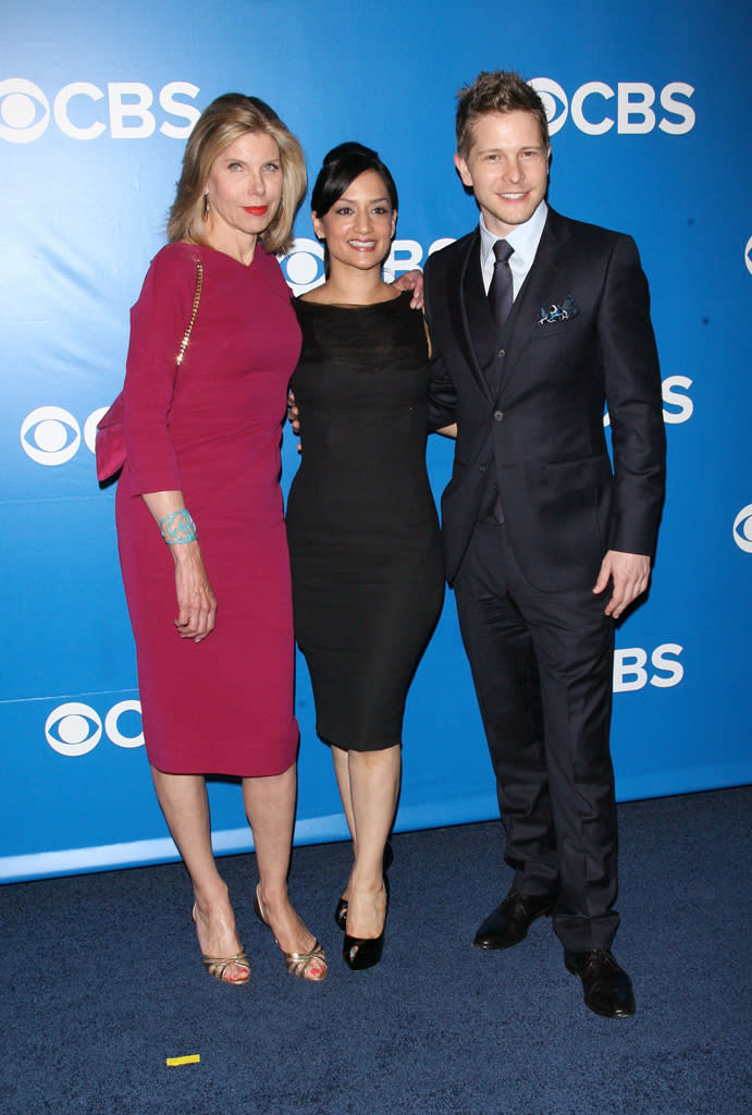 CBS Upfront 2012 - Christine Baranski, Archie Panjabi and Matt Czuchry