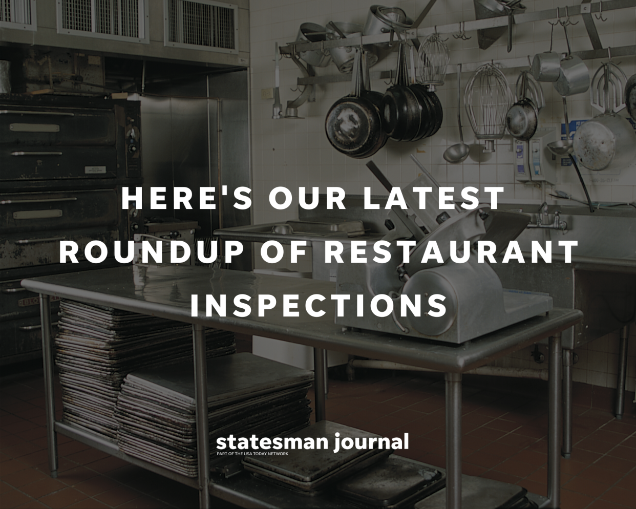 Twice annually, licensed restaurants receive unannounced inspections that focus on food temperatures, food preparation practices, worker hygiene, dish-washing and sanitizing, and equipment and facility cleanliness.
