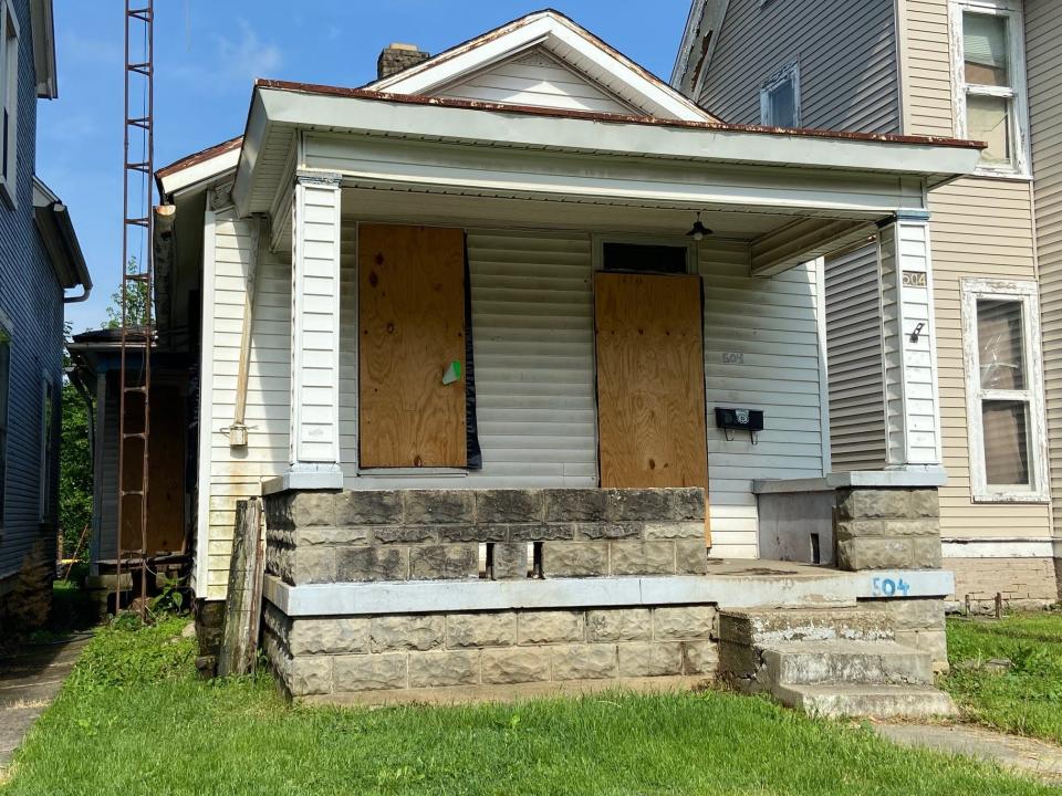 Cox Excavating Plus has been awarded a $7,250 contract to demolish the structure at 504 S. 12th St. after it was taken to the Unsafe Building Commission.