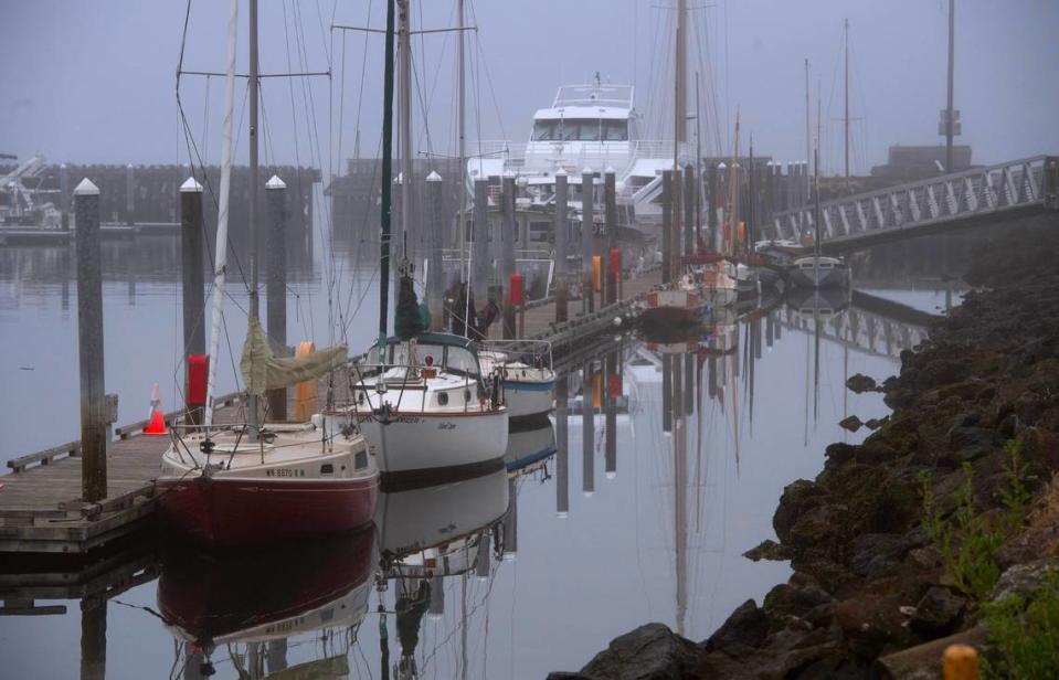 The Point Hudson Marina in Port Townsend, Washington, on Monday, June 26, 2023.