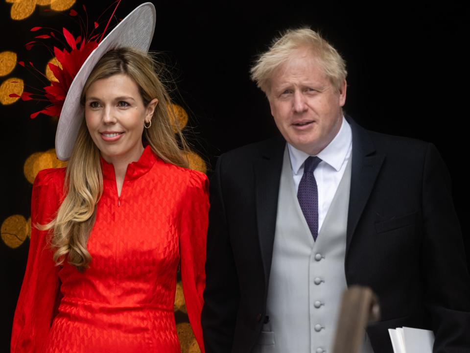 Carrie and Boris Johnson (WireImage,)