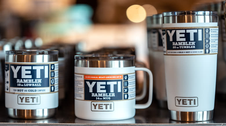 YETI products in store