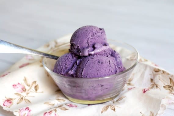 blueberry ice cream