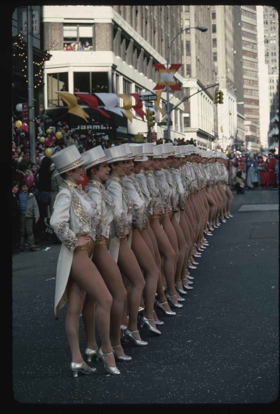 The Rockettes Perform at Macy's Thanksgiving Day Parade