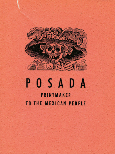 La couverture du catalogue de « Posada », une exposition organisée en 1944 à l’Art Institute of Chicago, présente celle qui allait être connue sous le nom de La Catrina ». zoomable= <a href="https://www.artic.edu/exhibitions/8526/the-art-of-jose-guadalupe-posada-lent-by-the-department-of-fine-arts-of-mexico" rel="nofollow noopener" target="_blank" data-ylk="slk:The Art Institute of Chicago;elm:context_link;itc:0;sec:content-canvas" class="link ">The Art Institute of Chicago</a>