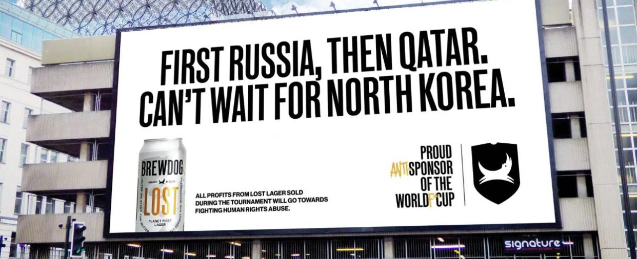 Brewdog World Cup 'anti sponsor' campaign