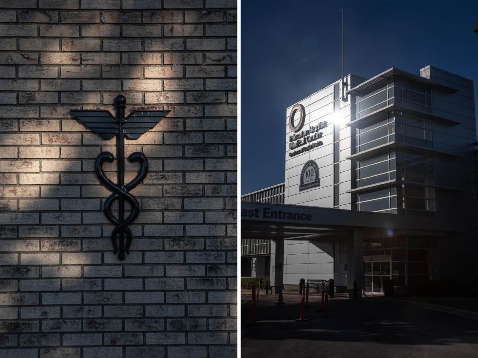 Princeton Baptist Medical Center in Birmingham, Ala., on Oct. 7th, 2023. (Charity Rachelle for NBC News)