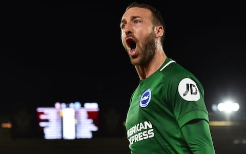 Glenn Murray celebrates a goal - Credit: AFP