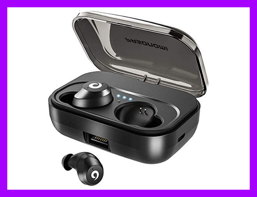 These wireless earbuds are waterproof too! (Photo: Amazon)