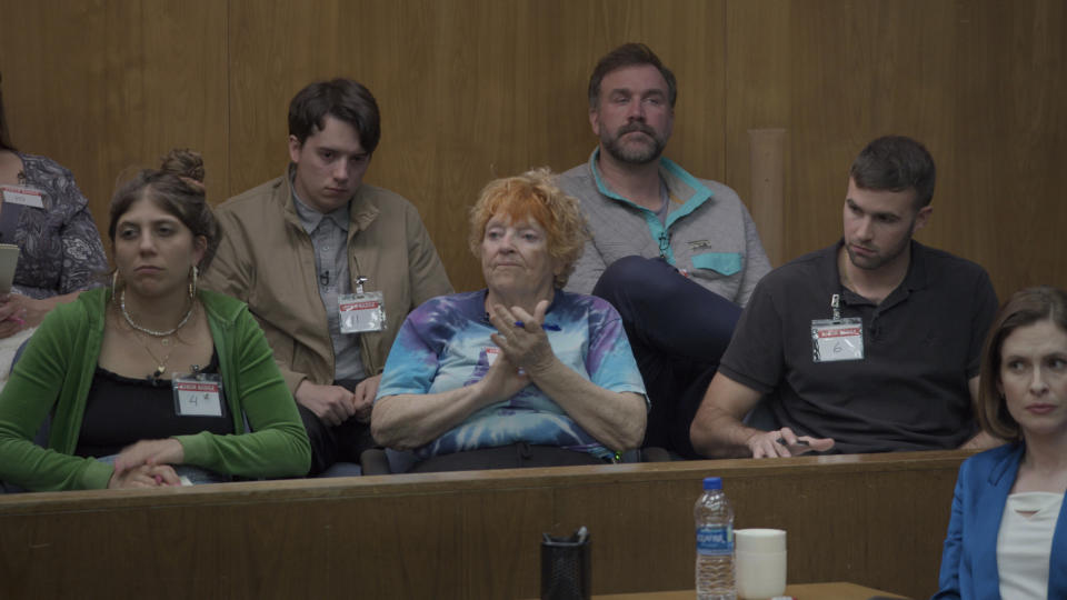 jurors in the court room