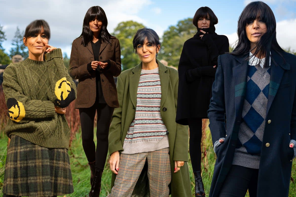 Winkleman’s ‘Traitors’ style is countryside chic with a twist (BBC)