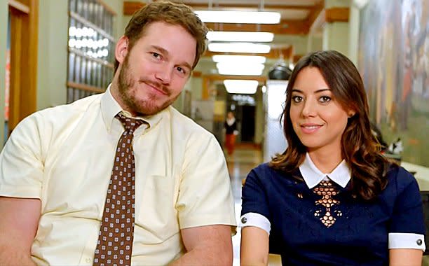 Aubrey Plaza + Chris Pratt On 'Parks And Recreation