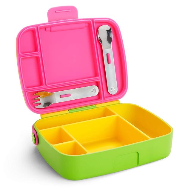 Classic Cuisine Rectangular Expandable Lunch Box with Dividers