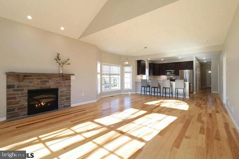 A look at the living room and kitchen at 700 Mountain Stone Road in Bellefonte. Photo shared with permission from home’s listing agent, Ryan Lowe of RE/MAX Centre Realty.