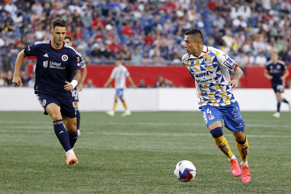 Julio César Domínguez ha rencontrado su mejor futbol con el Atlético San Luis. (Photo by Fred Kfoury III/Icon Sportswire via Getty Images)