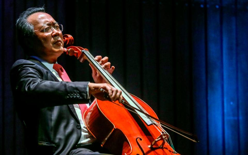 Cellist Yo-Yo Ma