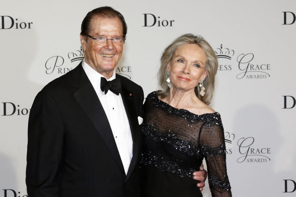 Roger Moore : 4 mariages